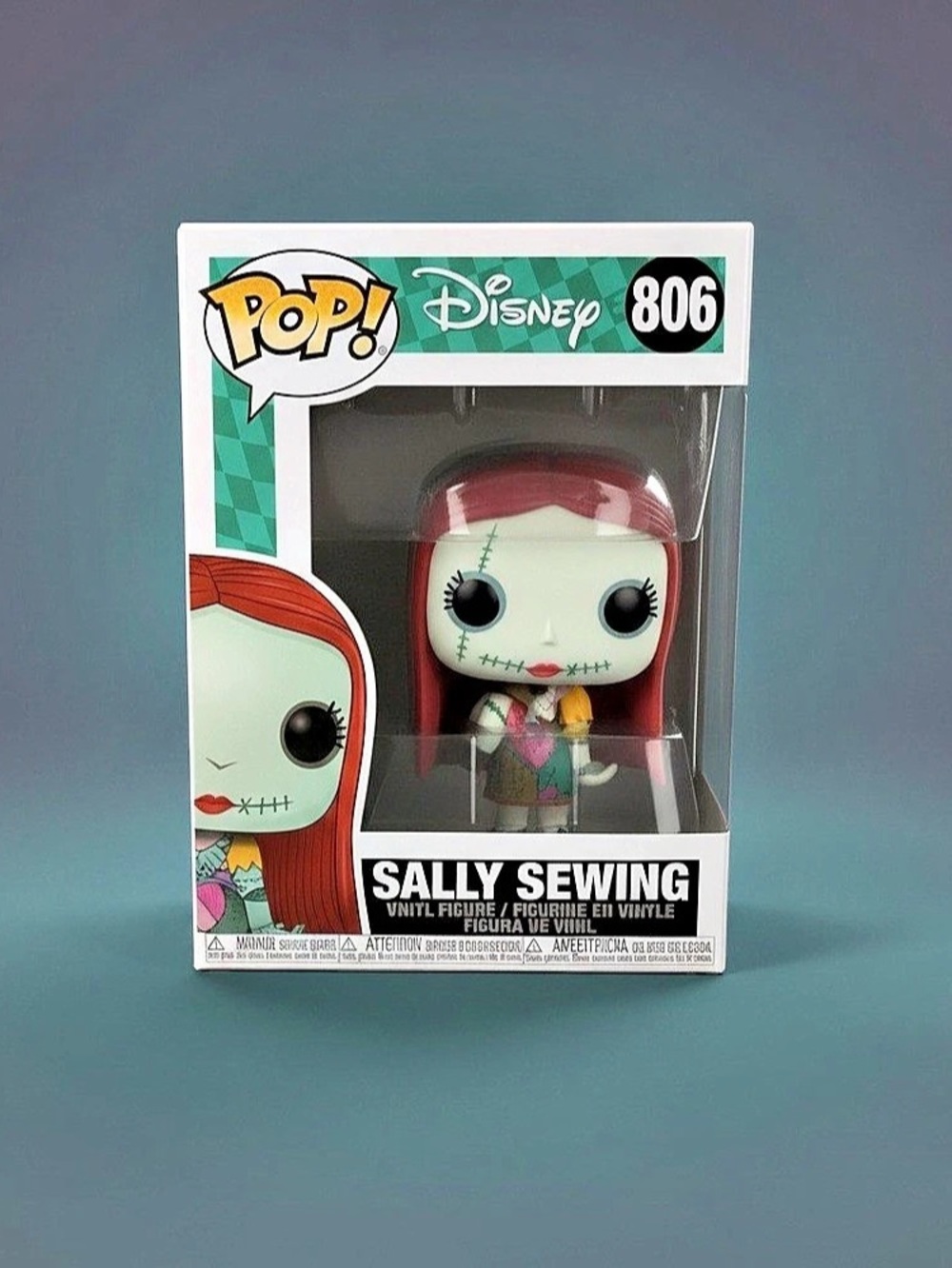 Funko Pop! Disney Sally Sewing #806 Vinyl Figure Red & Green
